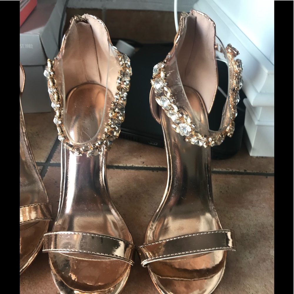 Rose Gold heels
